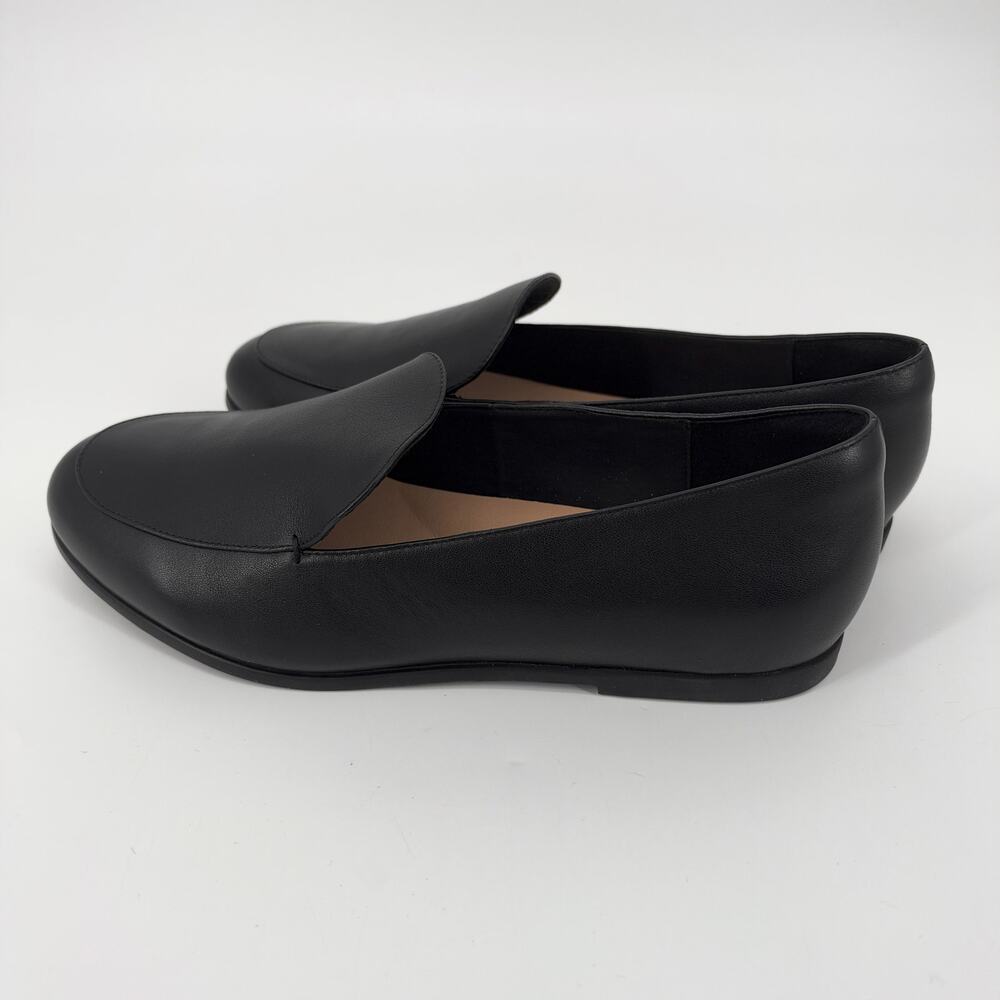 WYDR Studios Blake Womens Black Leather Comfort Loafers U.S. Size 11 NWOT